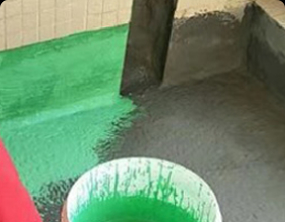 防水涂料滚涂